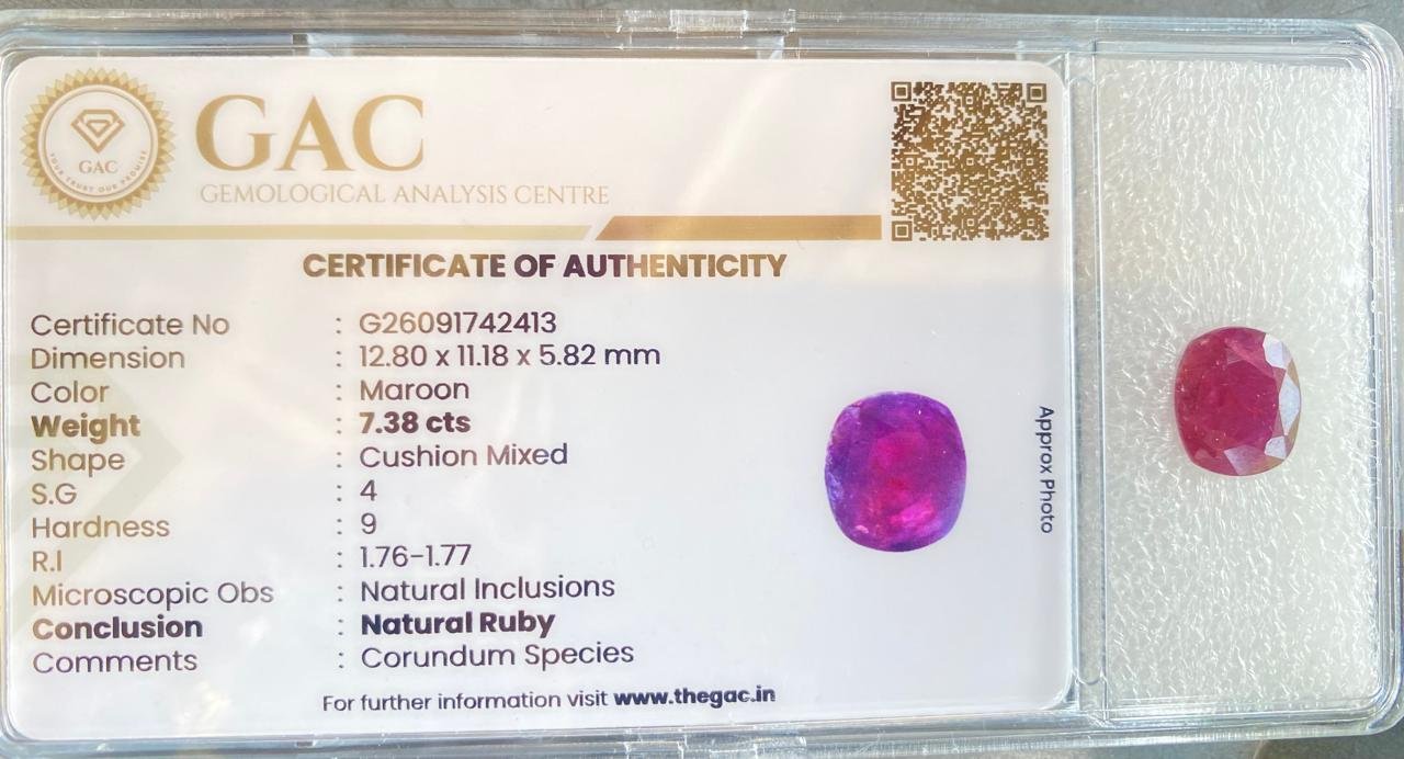 RUBY 7.38 CTS - Image 3
